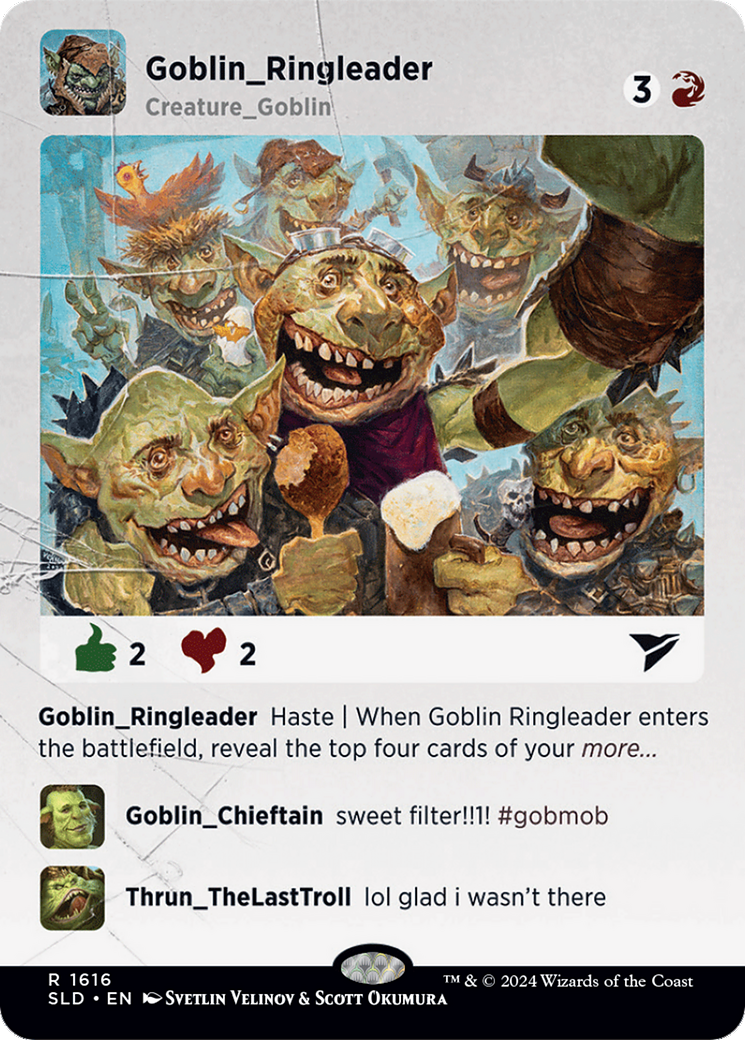 Goblin Ringleader [Secret Lair Drop Series] | Chromatic Games