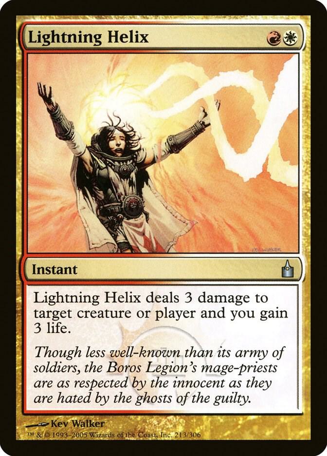 Lightning Helix 213/306 (Ravnica: City of Guilds)  | Chromatic Games