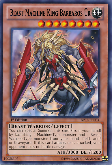 Beast Machine King Barbaros Ur [BP02-EN084] Mosaic Rare | Chromatic Games