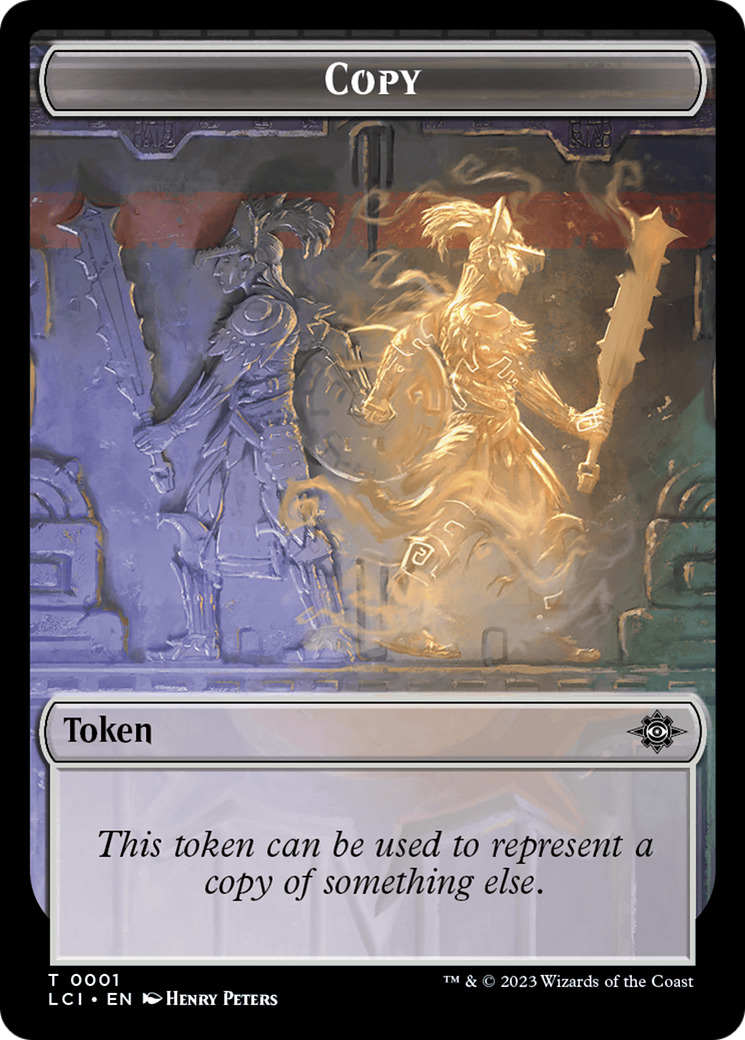 Copy Token [The Lost Caverns of Ixalan Tokens] | Chromatic Games