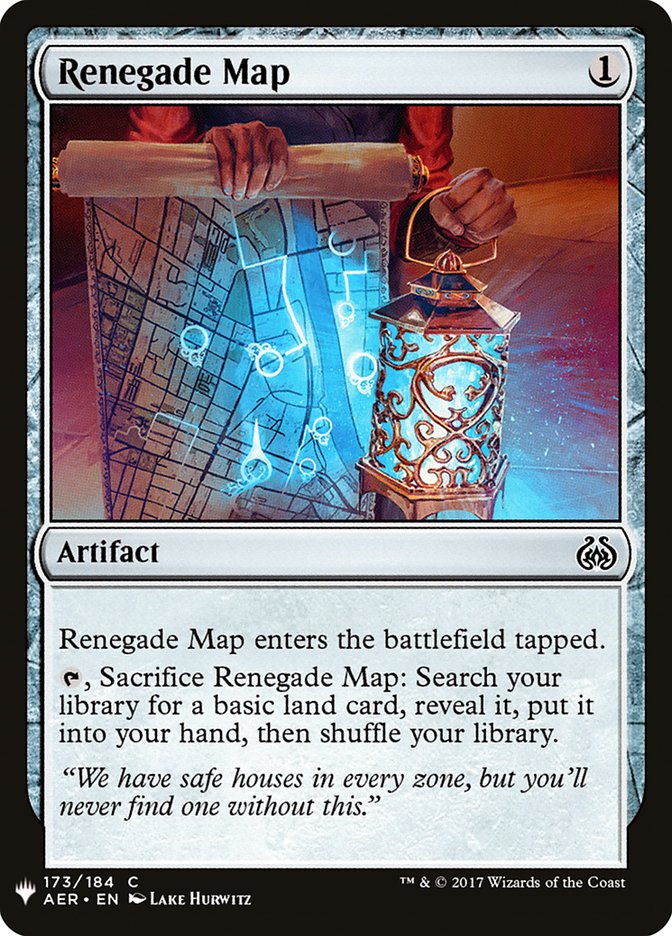 Renegade Map [Mystery Booster] | Chromatic Games