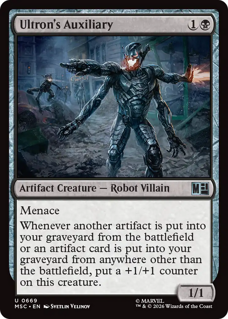 Ultron's Auxiliary [Marvel Super Heroes Commander] | Chromatic Games