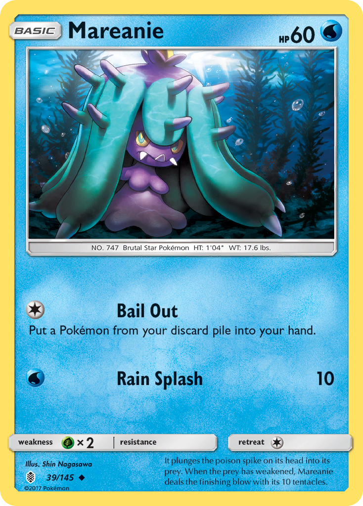 Mareanie (39/145) [Sun & Moon: Guardians Rising] | Chromatic Games
