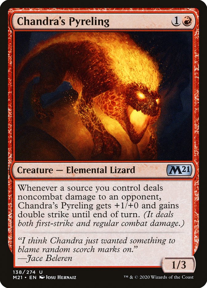 Chandra's Pyreling 138 (Core Set 2021)  | Chromatic Games