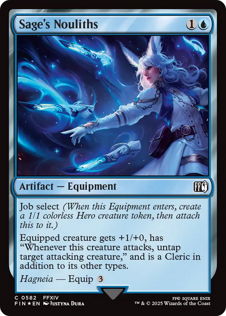 Sage's Nouliths (Surge Foil) [FINAL FANTASY] | Chromatic Games