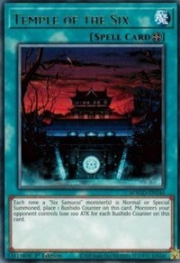 Temple of the Six [MAGO-EN146] Rare | Chromatic Games