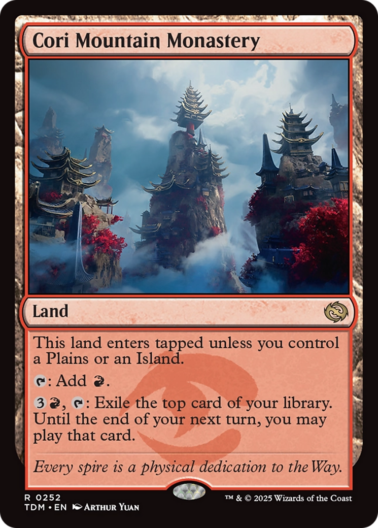 Cori Mountain Monastery [Tarkir: Dragonstorm] | Chromatic Games