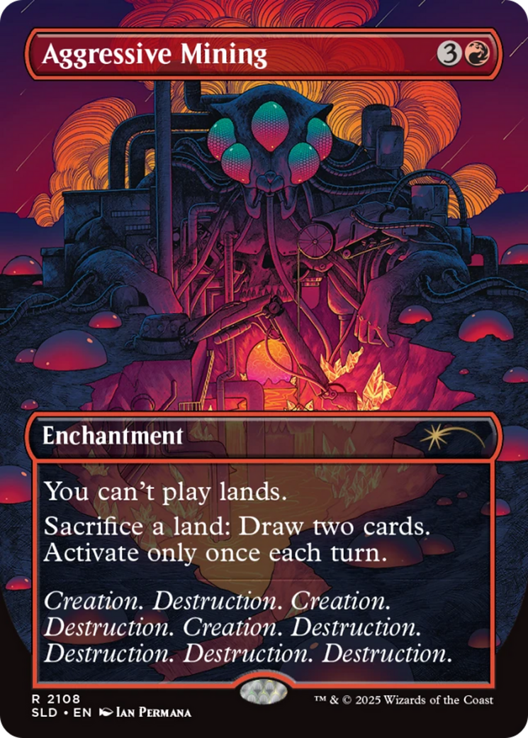 Aggressive Mining [Secret Lair Drop Series] | Chromatic Games
