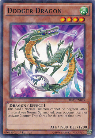 Dodger Dragon [BP03-EN085] Shatterfoil Rare | Chromatic Games