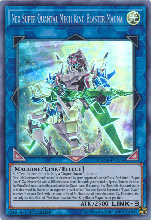 Neo Super Quantal Mech King Blaster Magna [DANE-EN046] Super Rare | Chromatic Games