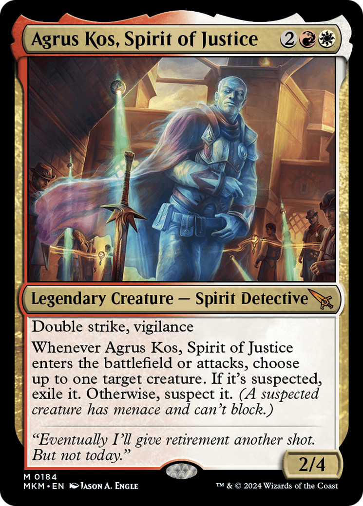 Agrus Kos, Spirit of Justice [Murders at Karlov Manor] | Chromatic Games