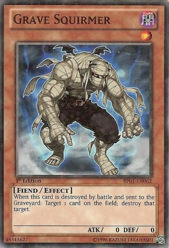 Grave Squirmer [BP01-EN062] Starfoil Rare | Chromatic Games