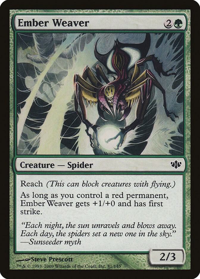 Ember Weaver 81/145 (Conflux)  | Chromatic Games