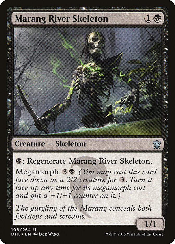 Marang River Skeleton 108/264 (Dragons of Tarkir)  | Chromatic Games