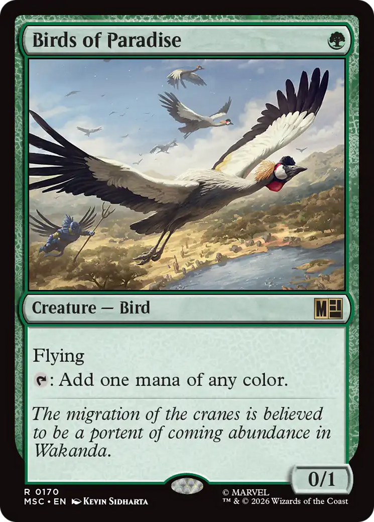 Birds of Paradise [Marvel Super Heroes Commander] | Chromatic Games