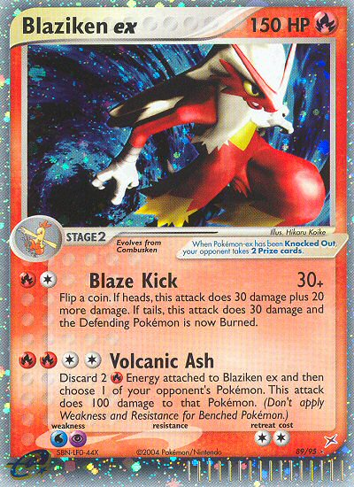 Blaziken ex (89/95) [EX: Team Magma vs Team Aqua] | Chromatic Games