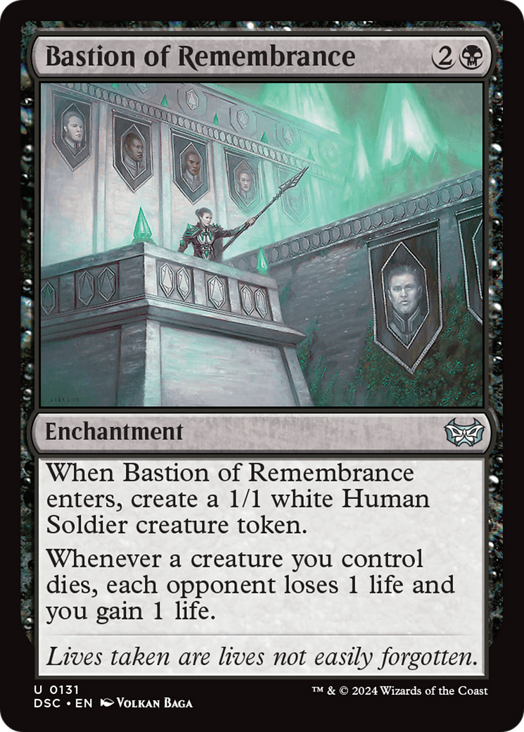 Bastion of Remembrance [Duskmourn: House of Horror Commander] | Chromatic Games