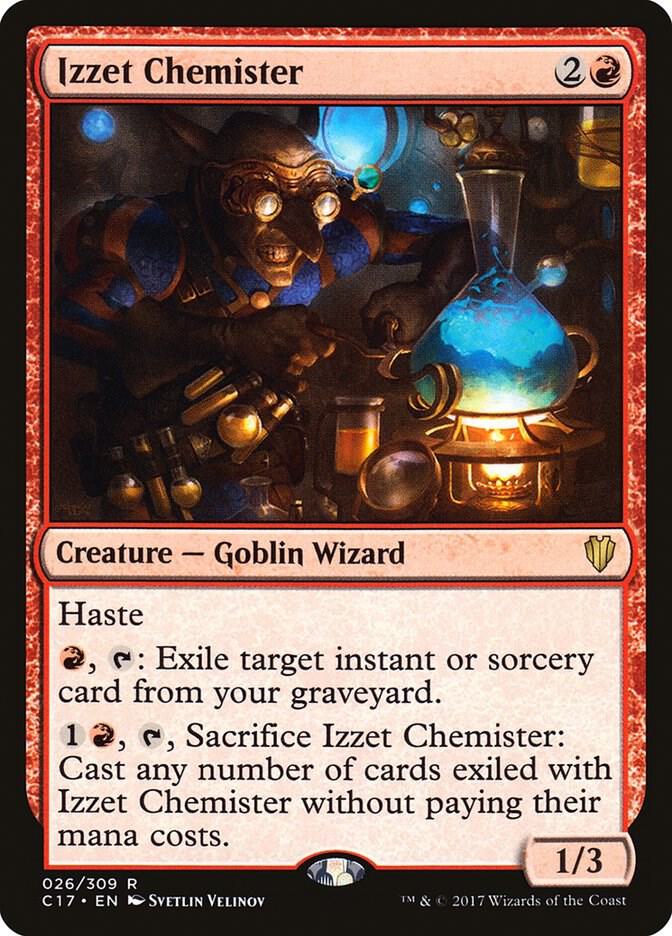 Izzet Chemister 26/309 (Commander 2017)  | Chromatic Games