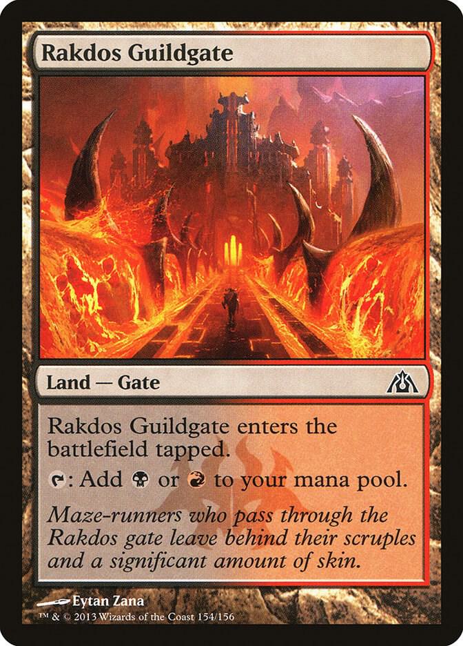 Rakdos Guildgate 154/156 (Dragon's Maze)  | Chromatic Games