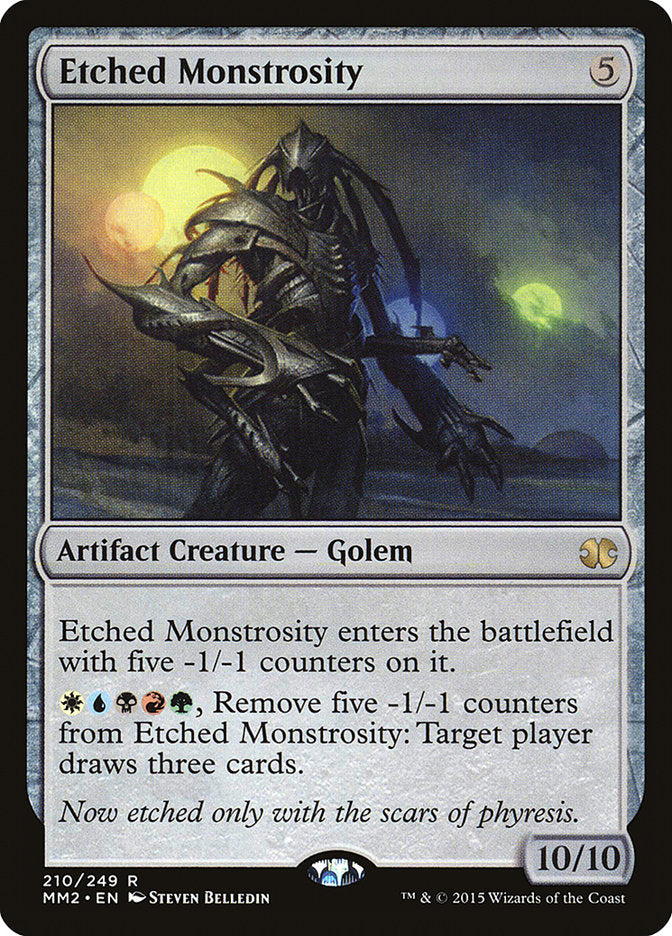 Etched Monstrosity 210/249 (Modern Masters 2015)  | Chromatic Games