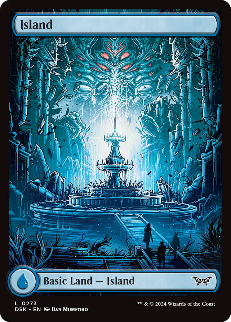 Island (273) - Full Art [Duskmourn: House of Horror] | Chromatic Games