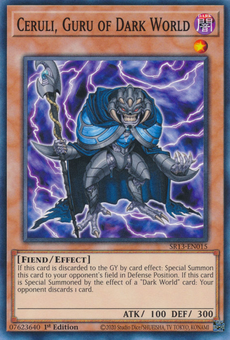 Ceruli, Guru of Dark World [SR13-EN015] Common | Chromatic Games
