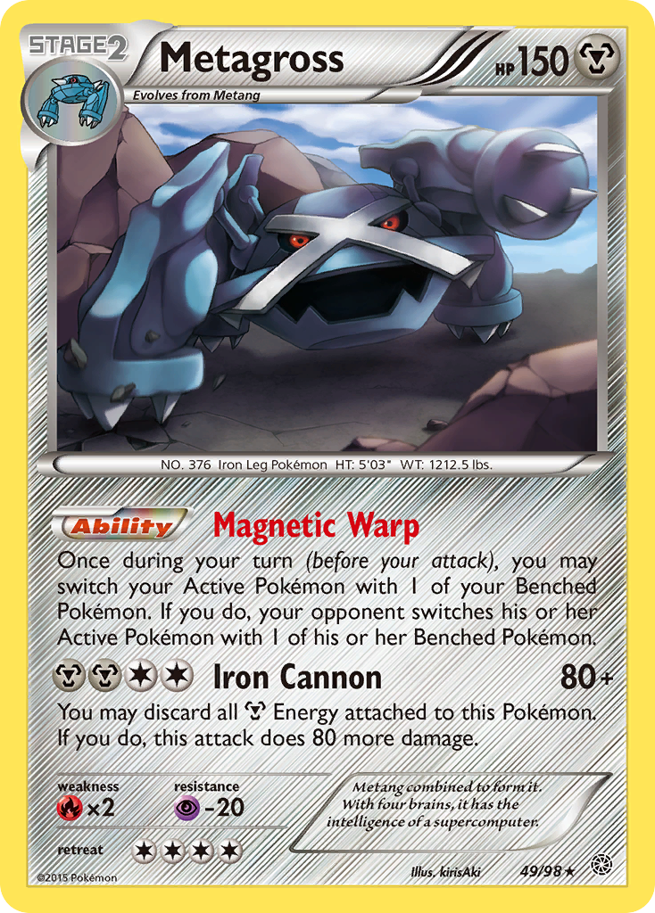 Metagross (49/98) [XY: Ancient Origins] | Chromatic Games
