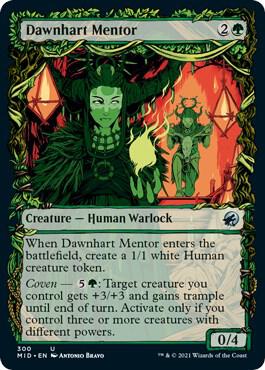 Dawnhart Mentor Showcase 300/277 (Innistrad: Midnight Hunt)  | Chromatic Games