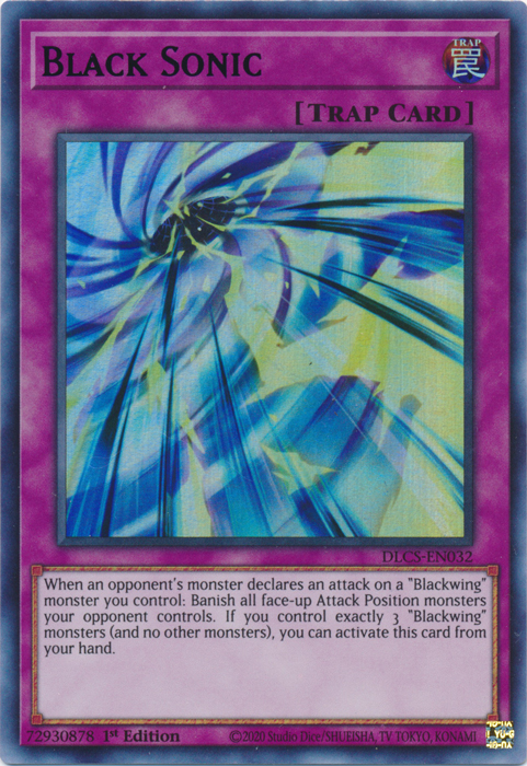 Black Sonic (Purple) [DLCS-EN032] Ultra Rare | Chromatic Games