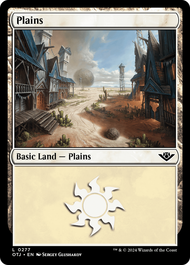 Plains (0277) [Outlaws of Thunder Junction] | Chromatic Games