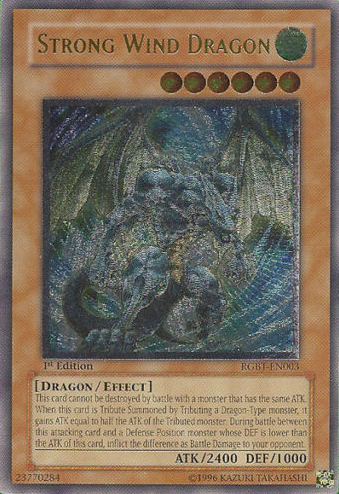 Strong Wind Dragon [RGBT-EN003] Ultimate Rare | Chromatic Games