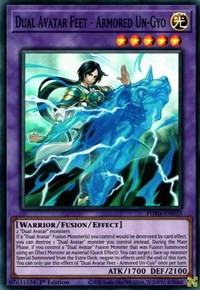Dual Avatar Feet - Armored Un-Gyo [PHRA-EN033] Super Rare | Chromatic Games