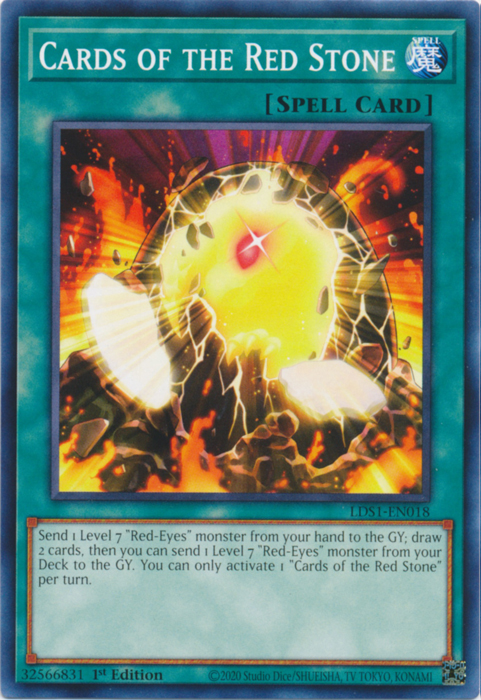 Cards of the Red Stone [LDS1-EN018] Common | Chromatic Games