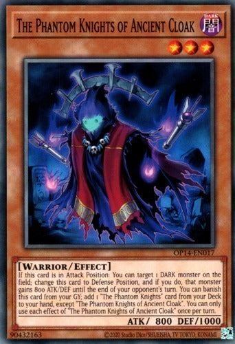 The Phantom Knights of Ancient Cloak [OP14-EN017] Common | Chromatic Games