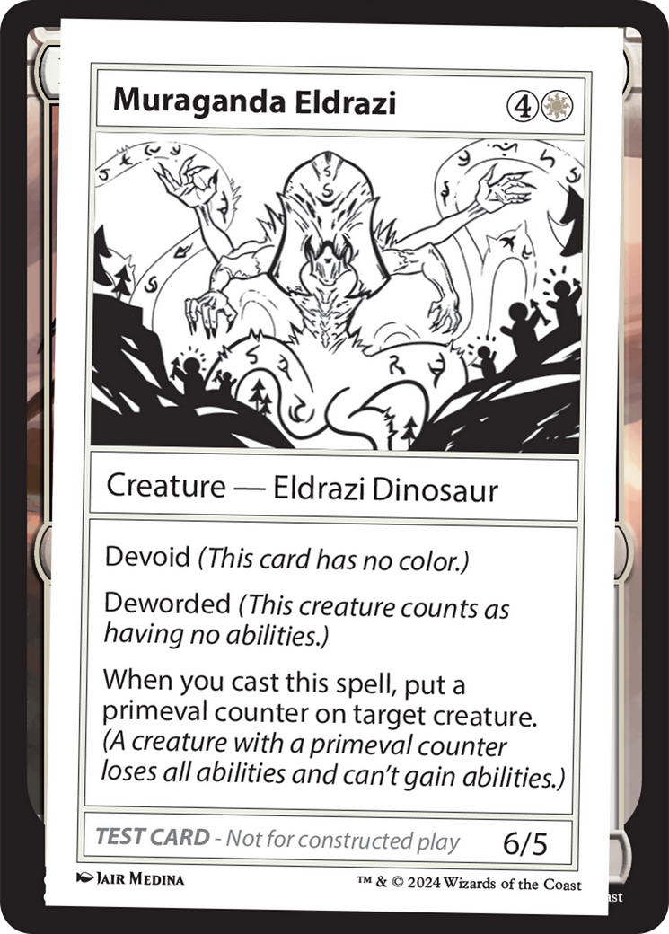 Muraganda Eldrazi [Mystery Booster 2 Playtest Cards] | Chromatic Games