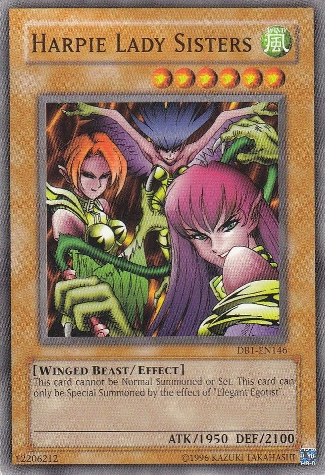 Harpie Lady Sisters [DB1-EN146] Common | Chromatic Games