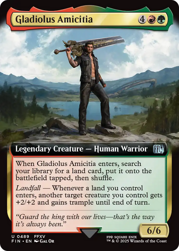 Gladiolus Amicitia (Extended Art) [FINAL FANTASY] | Chromatic Games