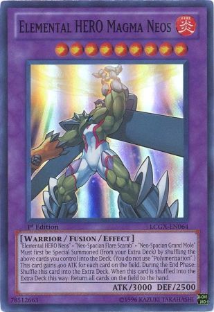Elemental HERO Magma Neos [LCGX-EN064] Super Rare | Chromatic Games