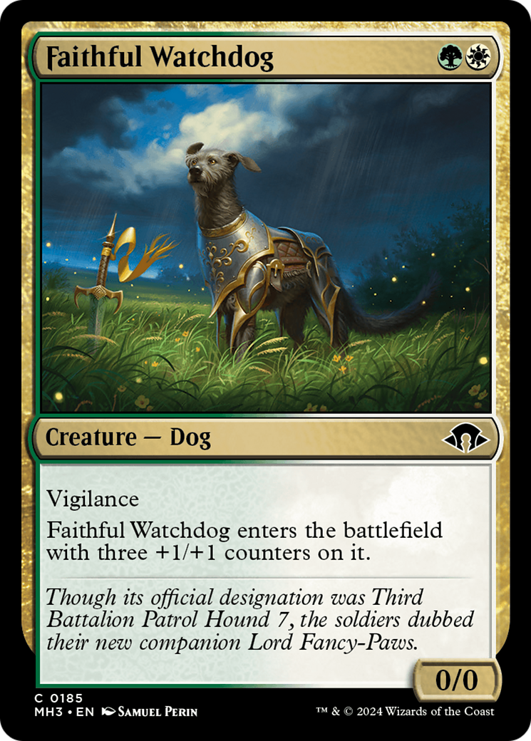 Faithful Watchdog [Modern Horizons 3] | Chromatic Games