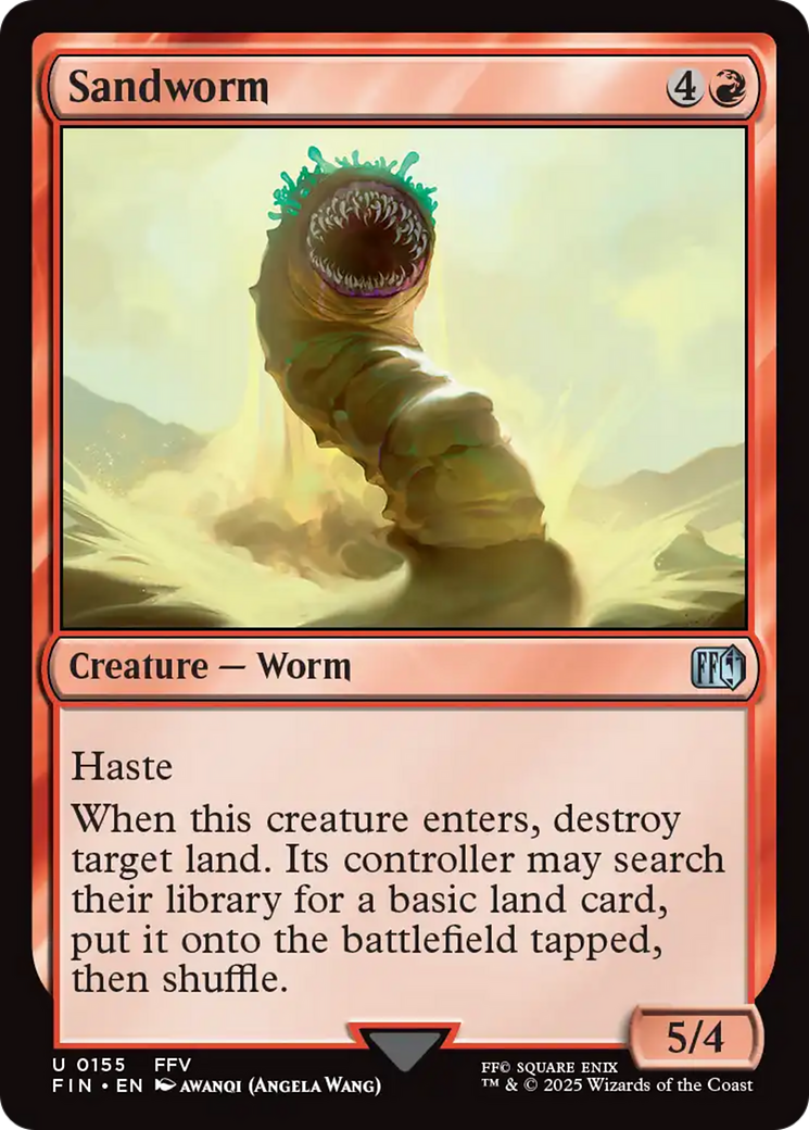 Sandworm [FINAL FANTASY] | Chromatic Games