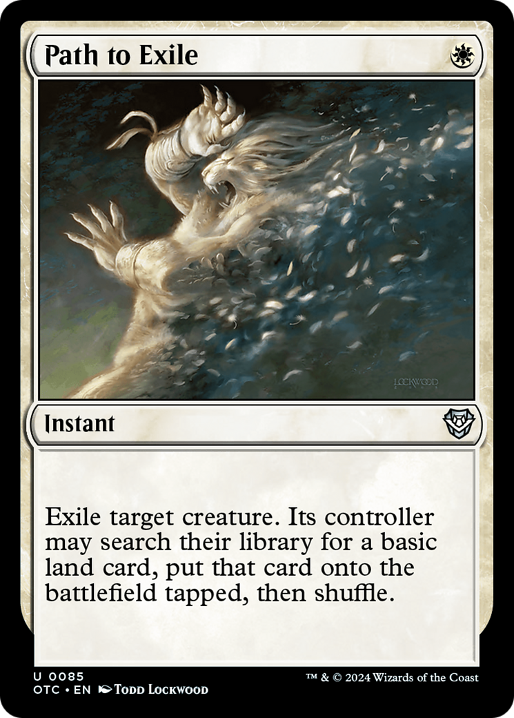 Path to Exile [Outlaws of Thunder Junction Commander] | Chromatic Games