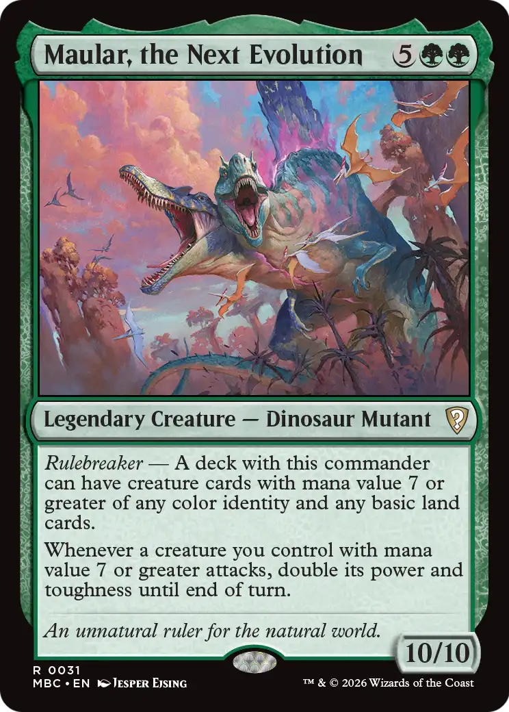 Maular, the Next Evolution [Mystery Booster: Commander Edition] | Chromatic Games