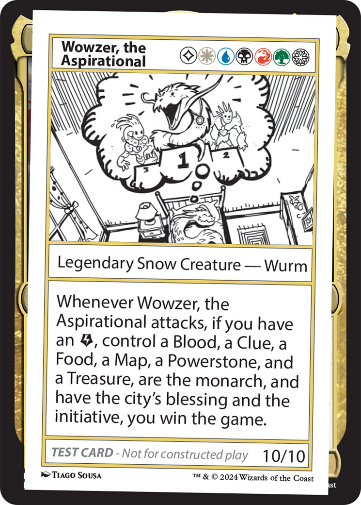 Wowzer, the Aspirational [Mystery Booster 2 Playtest Cards] | Chromatic Games