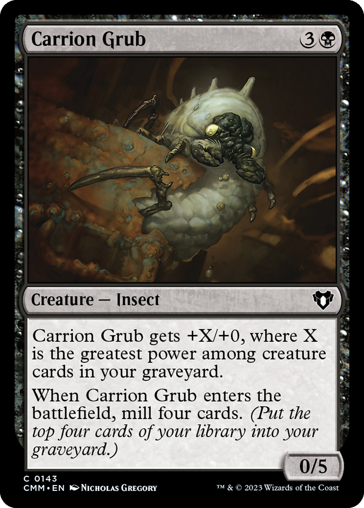 Carrion Grub [Commander Masters] | Chromatic Games