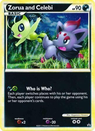 Zorua and Celebi (Jumbo Card) [Miscellaneous Cards] | Chromatic Games