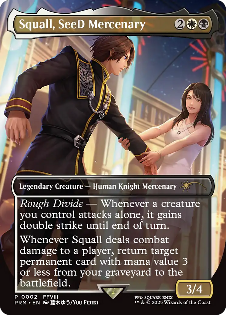 Squall, SeeD Mercenary [Standard Showdown Promos] | Chromatic Games