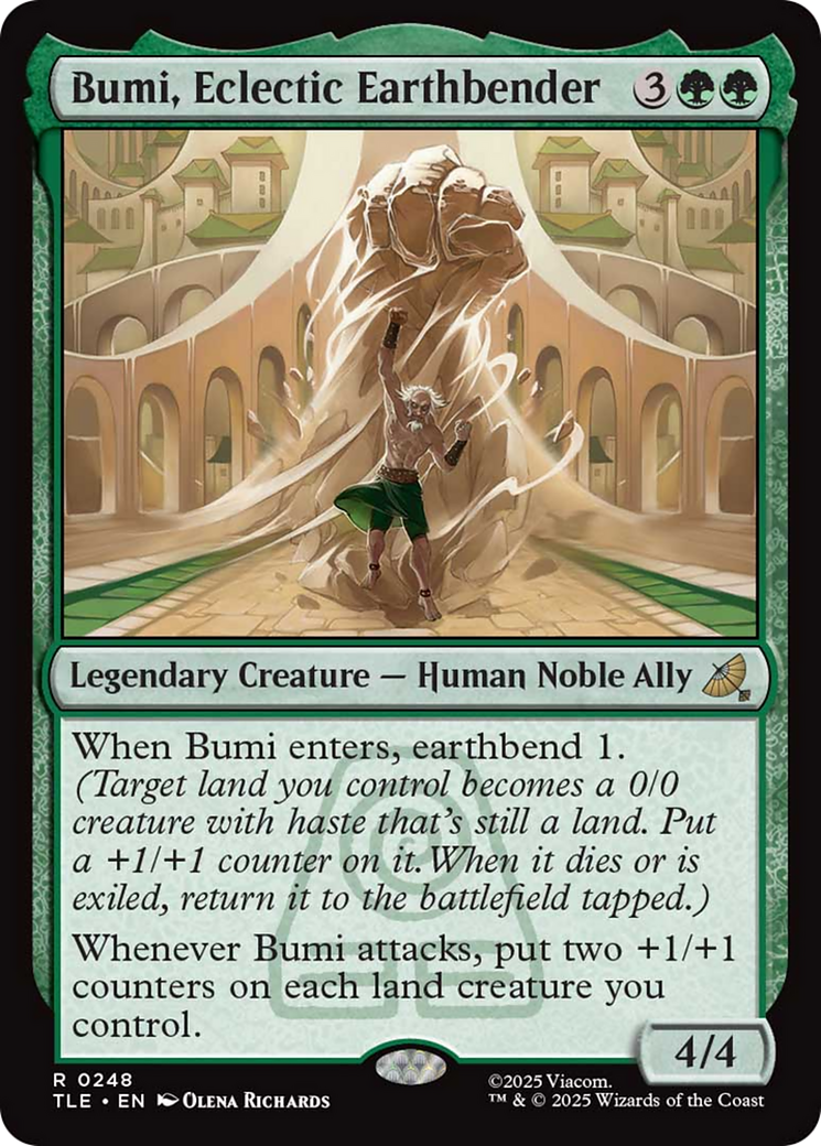 Bumi, Eclectic Earthbender [Avatar: The Last Airbender: Eternal-Legal] | Chromatic Games