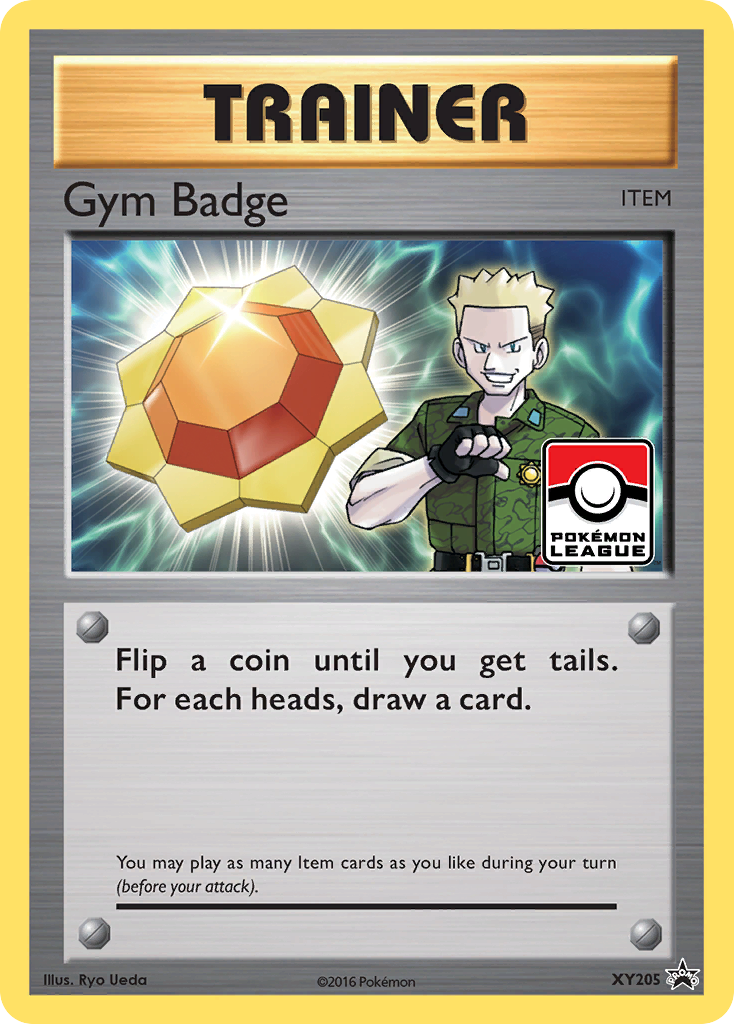 Gym Badge (XY205) (Lt. Surge) [XY: Black Star Promos] | Chromatic Games