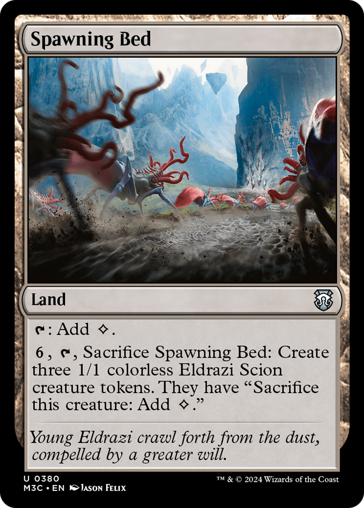 Spawning Bed (Ripple Foil) [Modern Horizons 3 Commander] | Chromatic Games