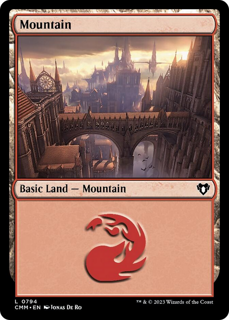 Mountain (794) [Commander Masters] | Chromatic Games